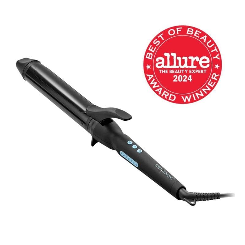Bio Ionic Long Barrel Curling Iron with NanoIonic Heat Technology