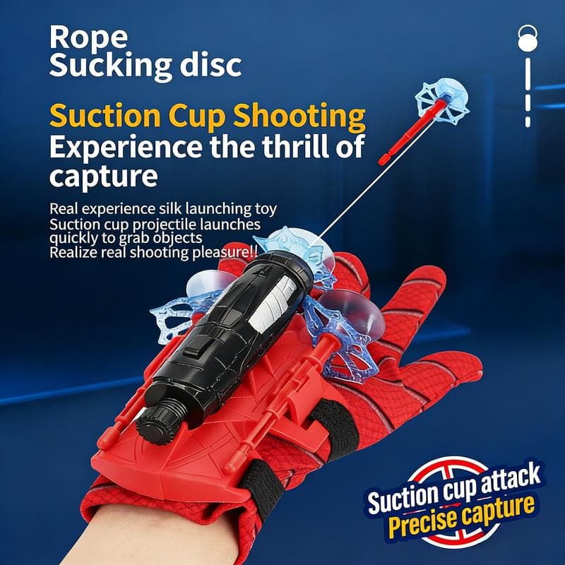 Silk Superhero Wrist Launcher